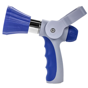 Camco Coil Hose Nozzle with Hand Lever, Adjustable Spray – 1-Year Warranty