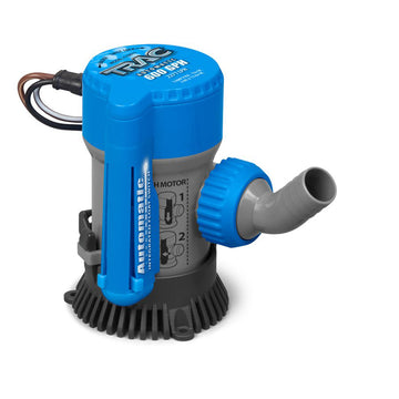 TRAC Outdoors 69310 Automatic Bilge Pump, 600 GPH, 12V – Marine Certified