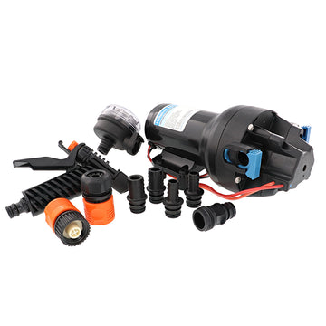 Jabsco HotShot HD5 Washdown Pump, 12V, 5 GPM, 70 PSI, IPX6 Rated