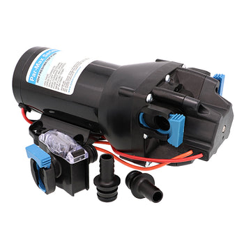 Jabsco Par-Max HD4 Heavy Duty Water Pressure Pump, 24V 4 GPM 40 PSI – IPX6 Rated