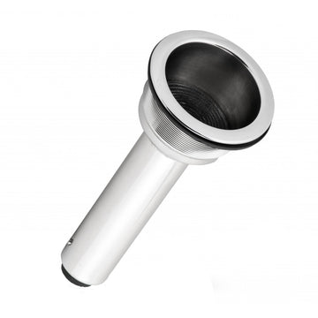 Whitecap 304 Stainless Steel 0° Rod & Cup Holder, 4-3/4" O.D.
