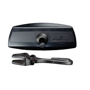 PTM Watersports VR-100 PRO Mirror and CFR-200 Bracket Kit - Black