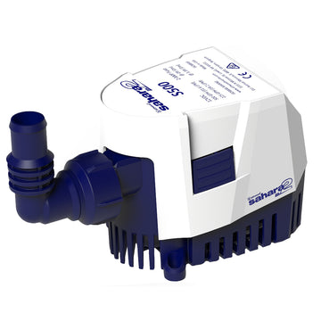 Attwood Sahara MK2 S500 Automatic Bilge Pump, 500 GPH, 12V DC