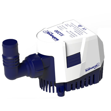 Attwood Sahara MK2 S1200 Bilge Pump, 1200 GPH, 12V, Automatic, Made in USA