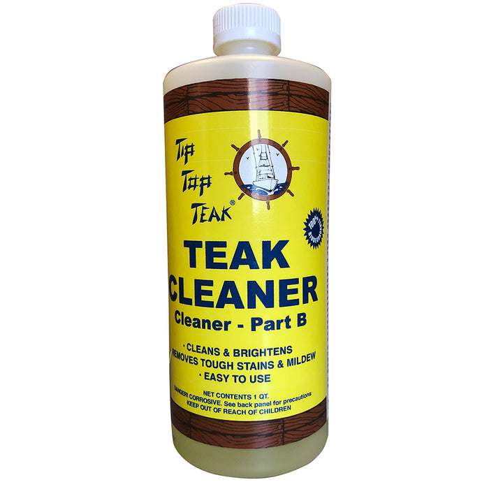 Tip Top Teak Cleaner Part B, Quart