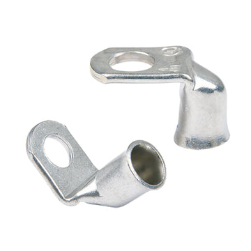 Ancor 90° Marine-Grade Tinned Copper Lug, #2 AWG - 3/8" Post (2-Pack)