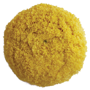 Presta Yellow Blended Wool Medium Cutting Pad, 9 in. Screw-On