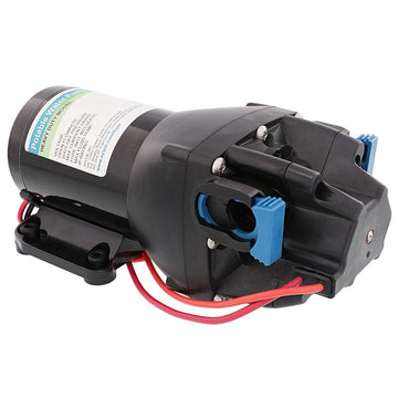 Flojet Heavy Duty RV Water Pump, 12V 3 GPM 50 PSI with Strainer