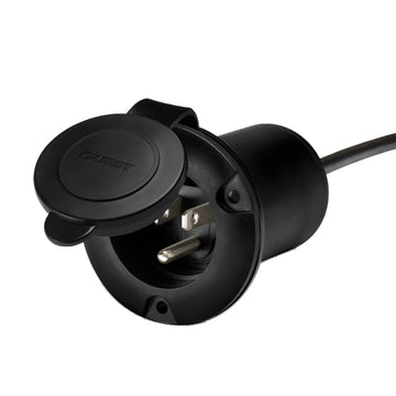 Guest AC Universal Plug Holder, Black - 150PHB