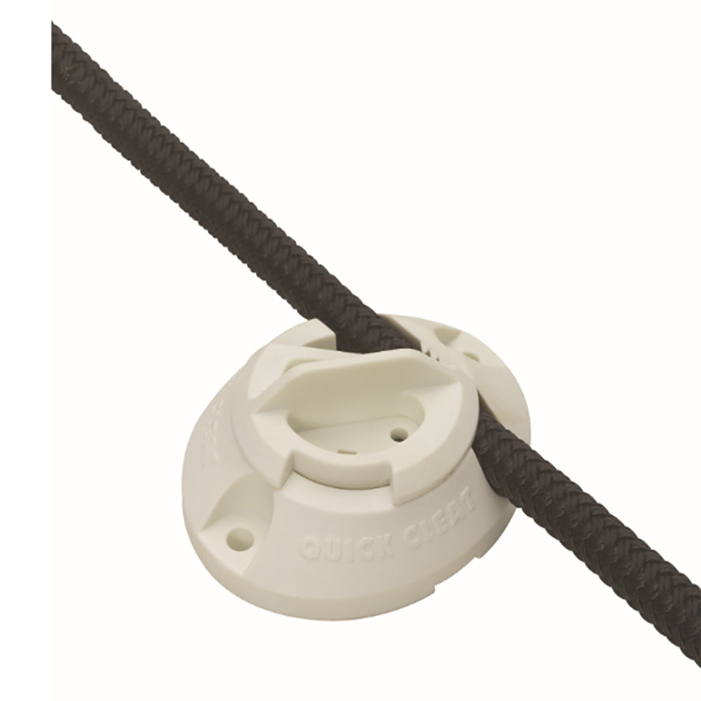 Barton Marine Quick Cleat - 5/16" - White