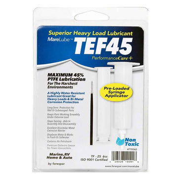 Forespar MareLube TEF45 Synthetic Grease, 6cc Syringe, 45% PTFE