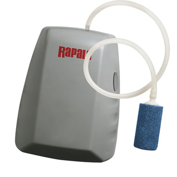 Rapala Battery Aerator, 24-inch Hose, Quiet Diaphragm Pump