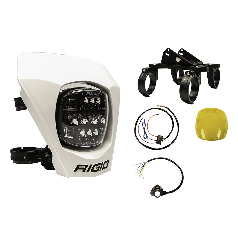 RIGID Industries Adapt XE Extreme Enduro LED Moto Kit - Adaptive, GPS-Enabled