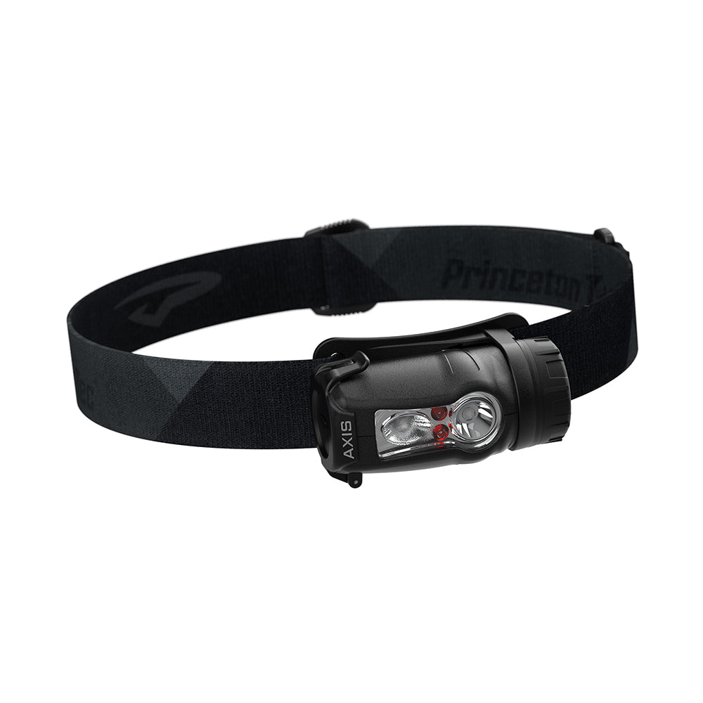 Princeton Tec Axis Rechargeable LED HeadLamp - Black/Grey