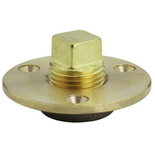Attwood Marine Garboard Drain Plug, Cast Bronze