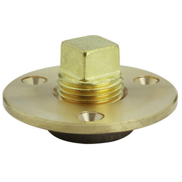 Attwood Marine Garboard Drain Plug, Cast Bronze