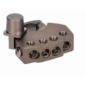 T-Spec VBTPN 8 Position Battery Terminal, Positive/Negative, Black Nickel Finish