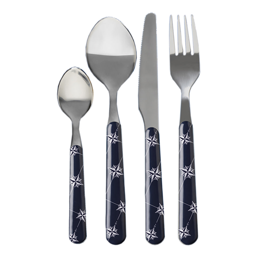 Marine Business 15025 NORTHWIND Cutlery Set, Set of 24, Stainless Steel