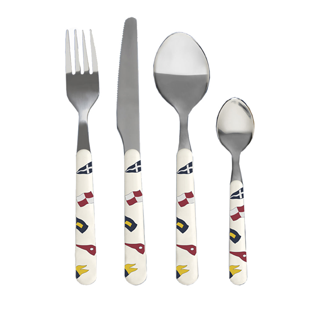 Marine Business REGATA 24-Piece Stainless Steel Cutlery Set