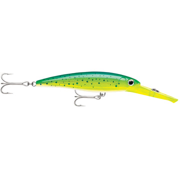 Rapala X-Rap Magnum 20 Dorado Trolling Lure, 5-1/2", 20' Dive, VMC® 4X Hooks