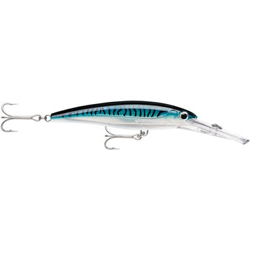 Rapala X-Rap Magnum 30 Trolling Lure, Silver Blue Mackerel – 30ft Depth, 6-1/4"