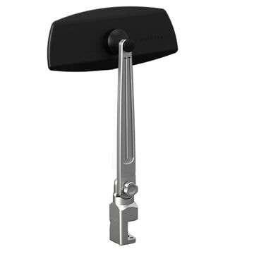 PTM Watersports Pontoon Mirror and Bracket Kit, Silver