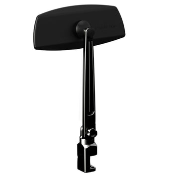 PTM Watersports Pontoon Mirror and Bracket Kit, Black