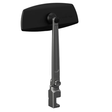 PTM Watersports Pontoon Mirror and Bracket Kit, Titanium Grey