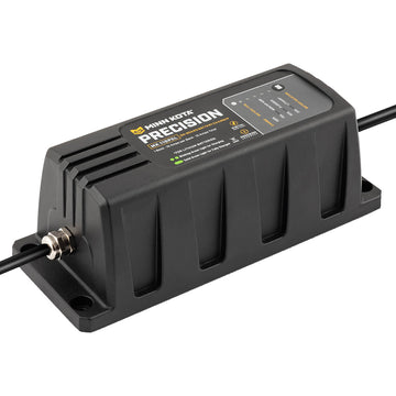 Minn Kota 1831101 On-Board Precision Charger, 1 Bank x 10A LI Optimized