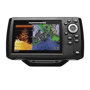 Humminbird HELIX 5 CHIRP DI GPS G3 Fishfinder, 5" Display