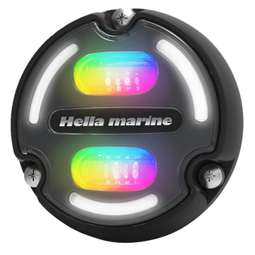Hella Marine Apelo A2 RGB Underwater Light, 3000 Lumens with Edge Light