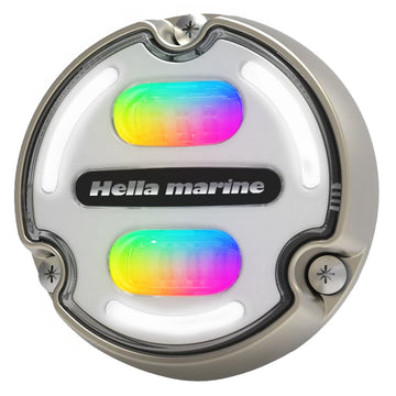 Hella Marine Apelo A2 RGB Underwater Light, 3000 Lumens, Bronze Housing