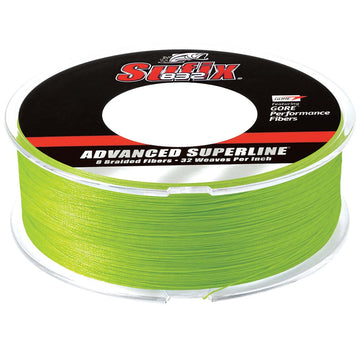 Sufix 832 Advanced Superline Braid, 15 lb Test, Neon Lime, 600 yds
