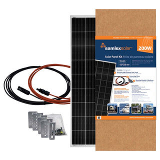 Samlex America SSP-200-KIT 200W Monocrystalline Solar Panel Kit