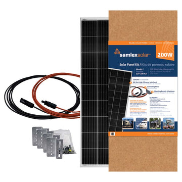 Samlex America SSP-200-KIT 200W Monocrystalline Solar Panel Kit