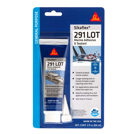 Sika Sikaflex® 291 LOT - White - 3oz Tube w/Nozzle