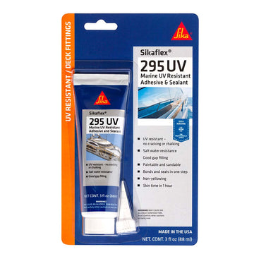 Sika Sikaflex® 295 UV (Part # 769), White, 10oz Cartridge