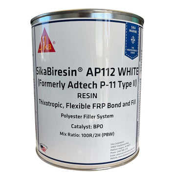 Sika 606128 SikaBiresin AP112 BPO Hardener, White Gallon