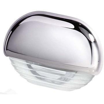 Hella Marine Easy Fit White LED Step Lamp, Chrome Cap, 12/24V, IP67