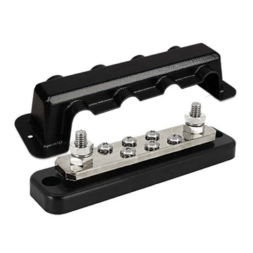 Victron Energy Busbar 250A 2P, 6 Screws, with Protective Cover