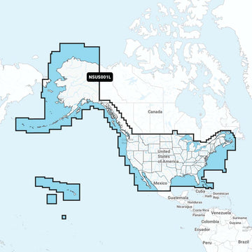 Garmin Navionics+ NSUS001L US and Coastal Canada Chart Card