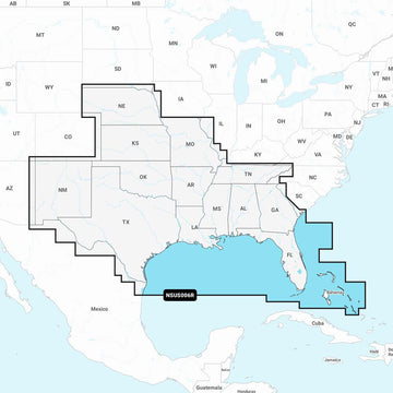 Garmin Navionics+ NSUS006R U.S. South, Detailed HD Mapping