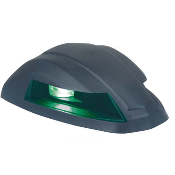 Perko 12V LED Bi-Color Navigation Light, Black Rounded, 0655002BLK