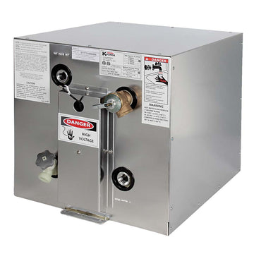 Kuuma 6 Gallon Marine Water Heater, 120V – Rear Heat Exchanger, UL Listed