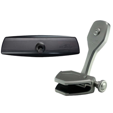 PTM Watersports VR-140 PRO Mirror & ZXR-300 Bracket Kit, 6" x 20" Titanium Grey