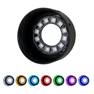 Sea-Dog 325188-1 LED Rod Holder Cap Light, 2" Diameter, RGB