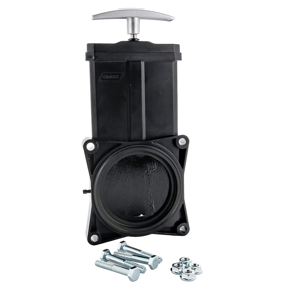 Camco 3-Inch RV Waste Valve with Durable Metal Handle