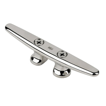 Schaefer Marine 8" Open Base Cleat, 316 Stainless Steel