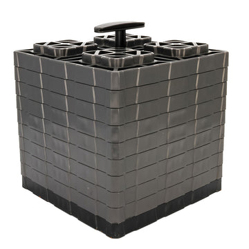 Camco FasTen XL RV Leveling Blocks with T-Handle, 10-Pack – USA Made