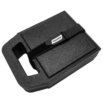 Camco Stabilizer Jack Pads, Recycled Rubber, 6.2"x6.2" (4-Pack)